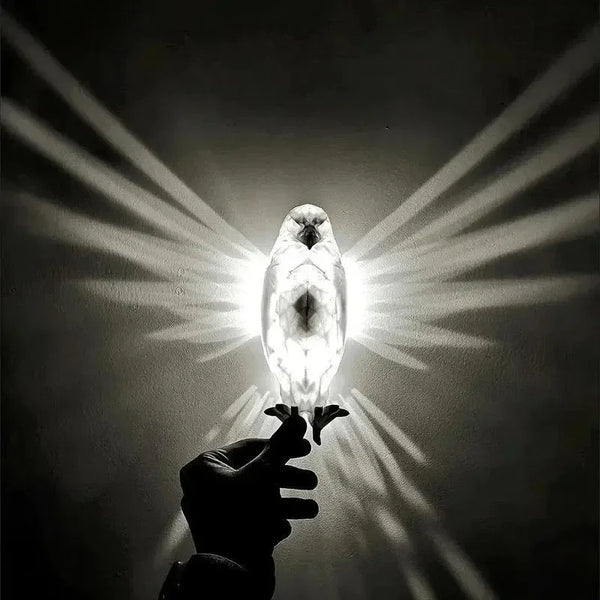 3D Bird Wall Lamp – Modern Bird Wall Sconce Light